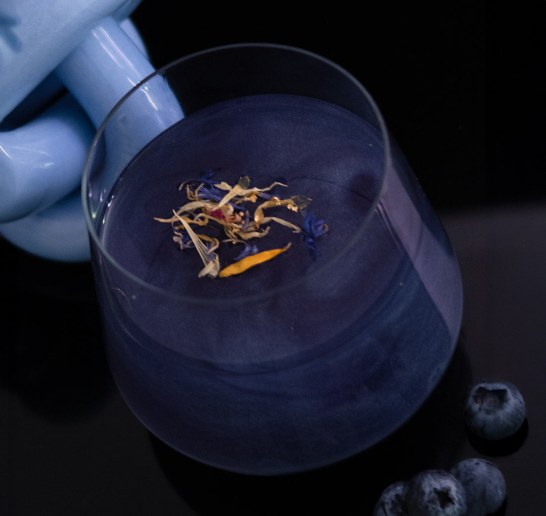 Midas Shimmer Blueberry Sling Cocktail Mix (500mL)