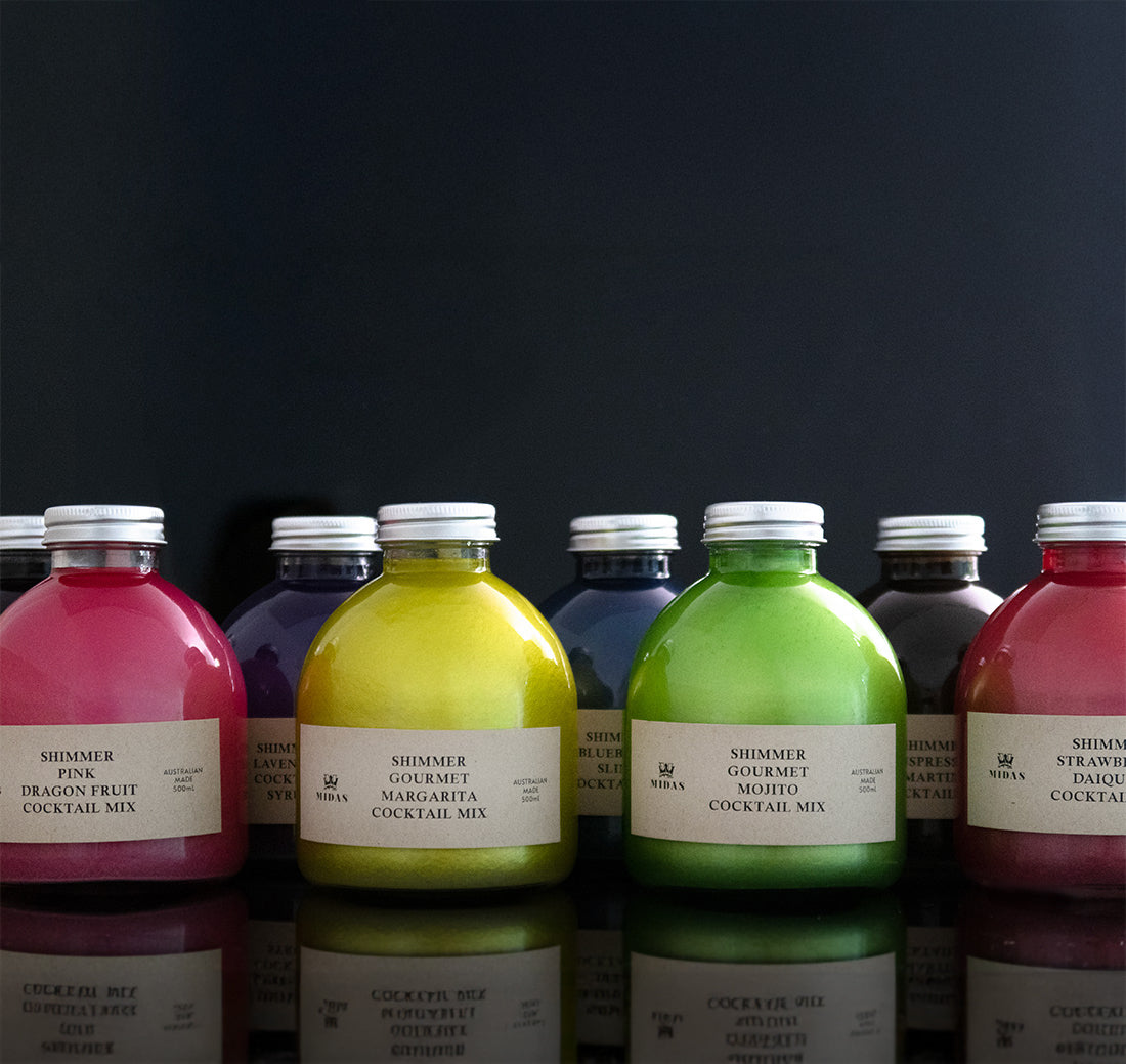 Midas Shimmer Fruit Tingle Cocktail Mix (500mL)