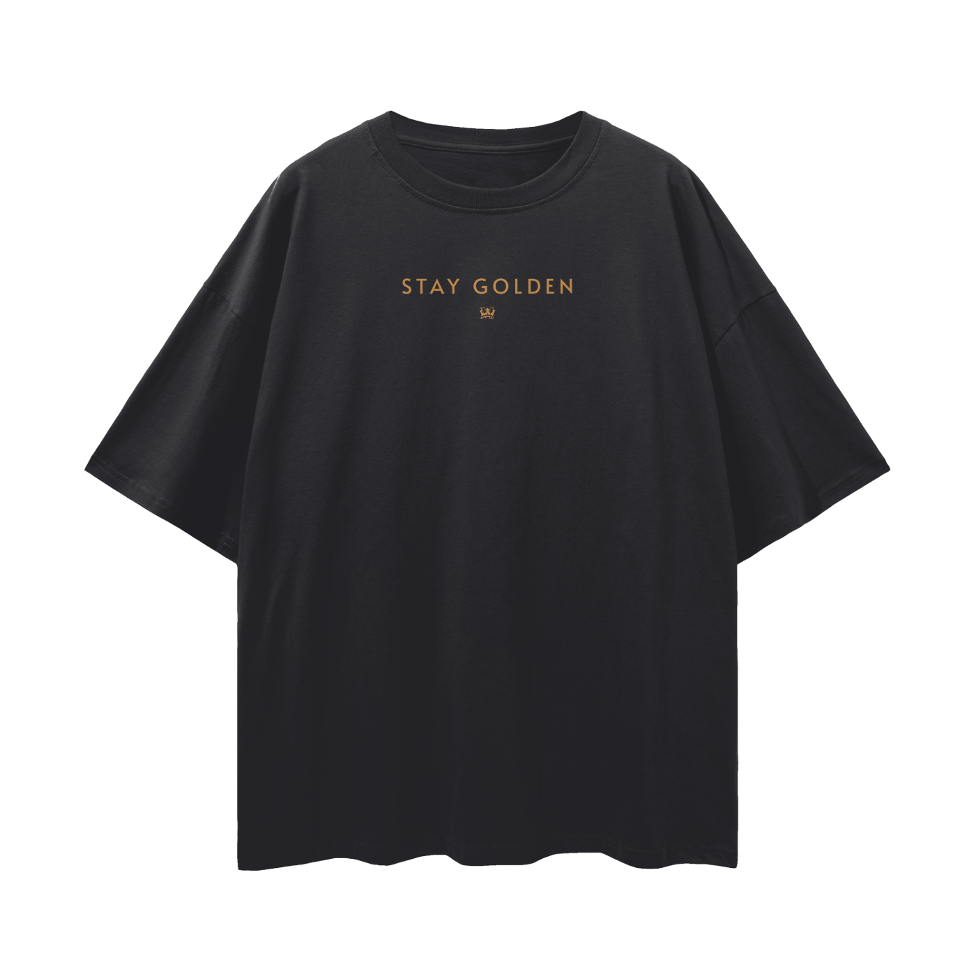 NEW Midas Stay Golden Loose Drop Shoulder T-Shirt
