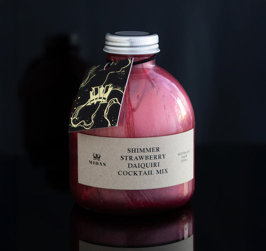 Midas Shimmer Strawberry Daiquiri Cocktail Mix (500mL)
