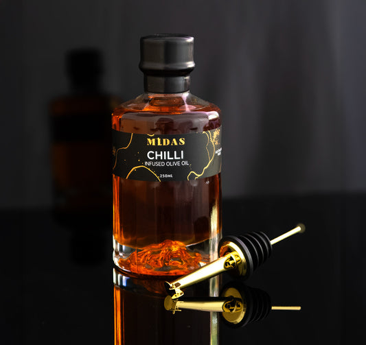 Midas Chilli Infused Olive Oil (250mL)