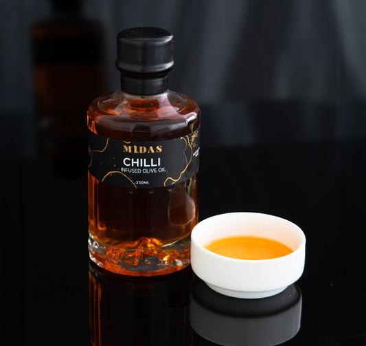 Midas Chilli Infused Olive Oil (250mL)