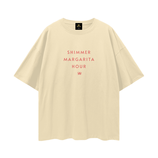 NEW Midas Shimmer Margarita Hour Loose Drop Shoulder T-Shirt